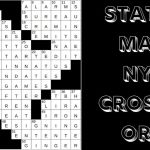 The Statesman and the NYT Crossword