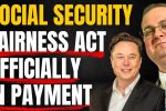 Social security fairness act payments